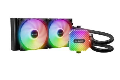 Be Quiet! Light Loop 240mm ARGB Liquid CPU Cooler, 2x Light Wings LX PWM Fans, ARGB Cooling Block, ARGB-PWM-Hub