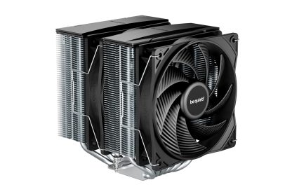 Be Quiet! BK041 Pure Rock Pro 3 Silver Heatsink & Fan, Intel & AMD Sockets, 2x Pure Wings 3 Fans, 6 High-Performance Heatpipes, 250W TDP