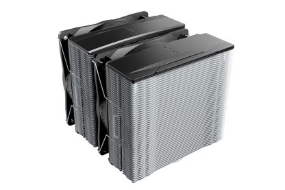 Be Quiet! BK041 Pure Rock Pro 3 Silver Heatsink & Fan, Intel & AMD Sockets, 2x Pure Wings 3 Fans, 6 High-Performance Heatpipes, 250W TDP