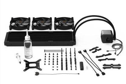 Be Quiet! Silent Loop 2 360mm ARGB Liquid CPU Cooler, Dampened & Adjustable Pump, 3 x 12cm Silent Wings 3 PWM Fans