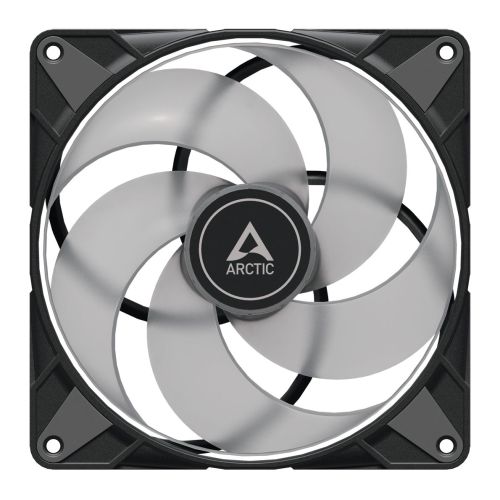 Arctic 14cm P14 Semi-Passive PWM PST ARGB Case Fan, Fluid Dynamic, 12 LEDs, 200-1900 RPM, 0dB Mode