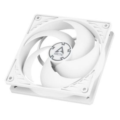 Arctic P12 12cm Pressure Optimised PWM PST Case Fan w Cable Splitter, Fluid Dynamic, 200-1800 RPM, White