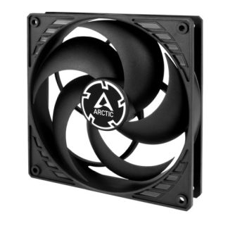 Arctic P14 14cm Pressure Optimised PWM PST Case Fan w Cable Splitter, Black, Fluid Dynamic, 200-1700 RPM