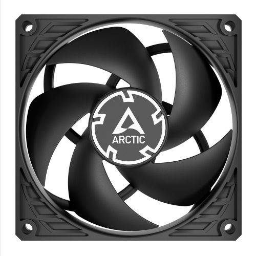 Arctic P9 PWM PST CO 9.2cm Case Fan w/ Cable Splitter for Continuous Operation, Black, Dual Ball Bearing, 200-3000 RPM, 0dB Mode