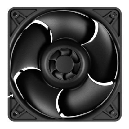 Arctic S12038-8K 12cm PWM Server Fan for Continuous Operation, Black, Dual Ball Bearing, 800-8000 RPM