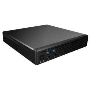 Asrock Jupiter X300 Mini Desktop Barebone PC, AMD AM4 65W, DDR4 SO-DIMM, 2.5, M.2, VGA, HDMI, DP, USB-C, VESA - No CPU, RAM, Storage or OS