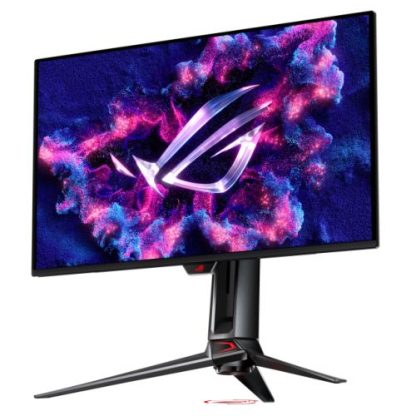 Asus 31.5 ROG Swift OLED 4K Gaming Monitor (PG32UCDMZ), QD-OLED, 3840 x 2160, 0.03ms, USB, 240Hz, Heatsink, 99% DCI-P3, RGB Lighting, VESA