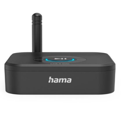 Hama (Link.it solo) Bluetooth Audio Adapter, Retrofit Bluetooth to Old Stereo Systems via 3.5mm Jack, microSD Slot