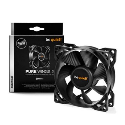 Be Quiet! BL037 Pure Wings 2 PWM 8cm Case Fan, Rifle Bearing