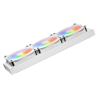 Be Quiet! (BL125) Light Wings LX 12cm PWM High-Speed ARGB Case Fans (3 Pack), Rifle Bearing, Impeller w/ 16 LEDs, Daisy-Chain, Up to 2100 RPM, White