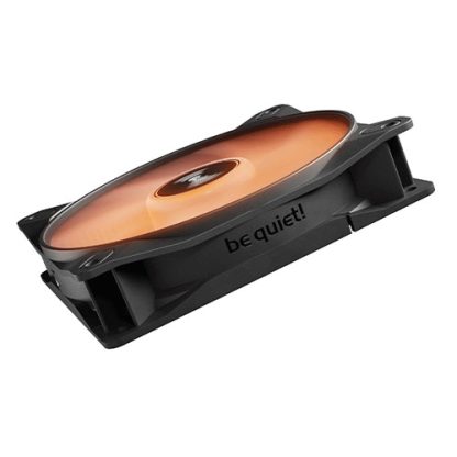 Be Quiet! (BL132) Light Wings LX 12cm PWM Reverse Blade ARGB Case Fan, Rifle Bearing, Impeller w 16 LEDs, Daisy-Chain, Up to 1500 RPM, Black