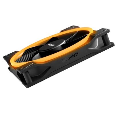 Be Quiet! (BL134) Light Wings 14cm PWM Reverse Blade ARGB Case Fan, Rifle Bearing, 20 LEDs, Front & Rear Lighting, Daisy-Chain, Up to 1300 RPM, Black