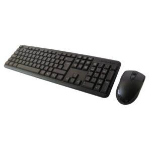 Buget Wired Keyboard and Mouse Desktop Kit, USB, Multimedia Keyboard ergonomic