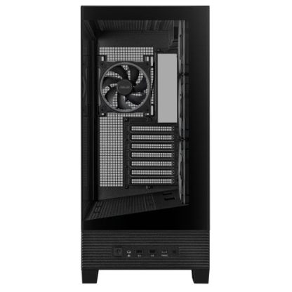 Asus A31 Plus ARGB Gaming Case w/ Front & Side Glass Windows, ATX, 4x ARGB Fans, USB-C, Angled Base, Asus BTF Compatible, Black