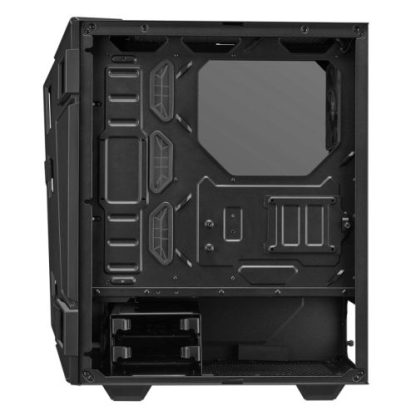 Asus TUF Gaming GT301 Compact Gaming Case w/ Window, ATX, Tempered Glass, 3 x 12cm RGB Fans, RGB Controller, Headphone Hook