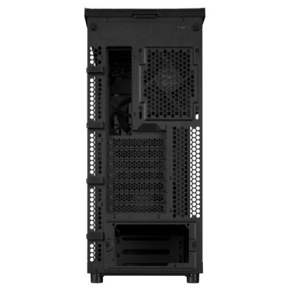 Asus ProArt PA401 Wood Gaming Case, ATX, Front Grill, 2x 16cm Fans, PWM Fan Hub, USB-C 20Gps, Black
