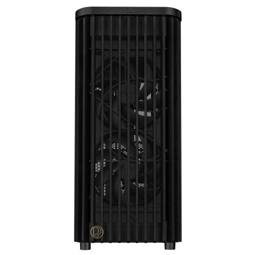 Asus ProArt PA401 Wood Gaming Case, ATX, Front Grill, 2x 16cm Fans, PWM Fan Hub, USB-C 20Gps, Black
