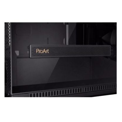 Asus ProArt PA602 Gaming Case w/ Glass Side, E-ATX, Front Grill, 2x 20cm Fans, IR Dust Indicator, USB-C 20Gps, Black