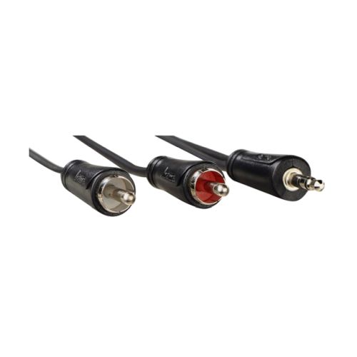 Hama 3.5mm Jack Plug to 2x RCA Plugs Converter Cable, Stereo, 1.5m