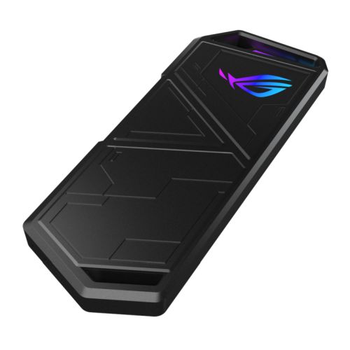 Asus ROG STRIX ARION LITE M.2 NVMe SSD Caddy, USB 3.2 Gen2 Type-C, Aluminium, Thermal Pads, RGB Lighting