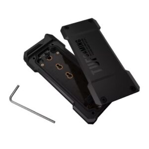 Asus TUF Gaming A1 M.2 PCIe/SATA SSD Caddy, USB 3.2 Gen2x1 Type-C, IP68, Drop Resistant, PS5 and Xbox Support, Included USB-C cable