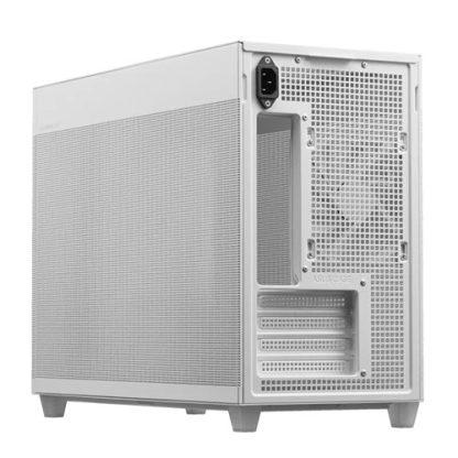 Asus Prime AP201 Gaming Case, Micro ATX, Quasi-Filter Mesh, USB-C, Tool-free Panels, 338mm GPU & 360mm Radiator Support, White