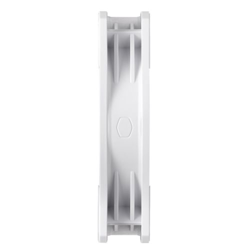Cooler Master Mobius 120P ARGB PWM 12cm Case Fans (3-Pack), Ring Blade Design, 0-2400 RPM, Loop Dynamic Bearing, White, ARGB Controller Included