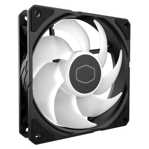 Cooler Master SickleFlow Edge 120 ARGB 12cm PWM Case Fan, Up to 2500 RPM, Loop Dynamic Bearing, Black