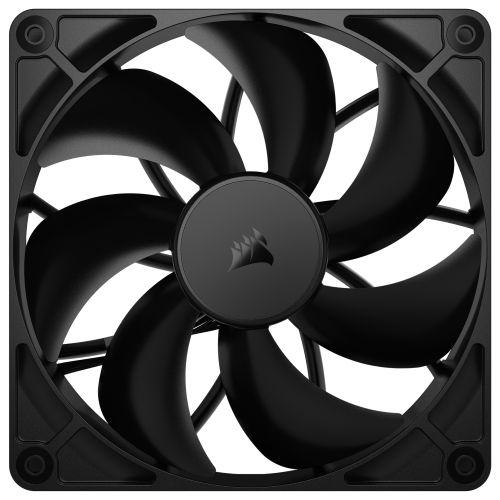 Corsair RS140 PWM 14cm Case Fan, Magnetic Dome Bearing, Daisy-Chain 4-Pin, 1700 RPM, AirGuide Tech, Black