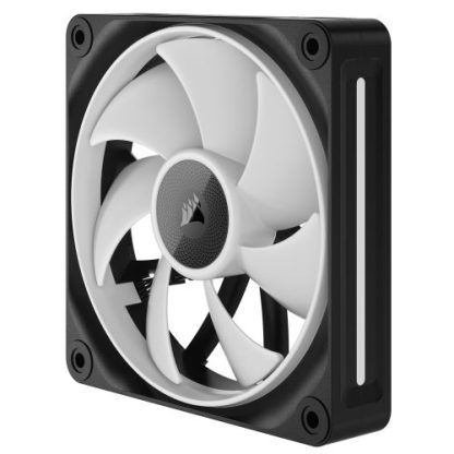 Corsair iCUE LINK LX120 12cm PWM RGB Case Fan, 18 RGB LEDs, Magnetic Dome Bearing, 2400 RPM, Black, Single Fan Expansion Kit