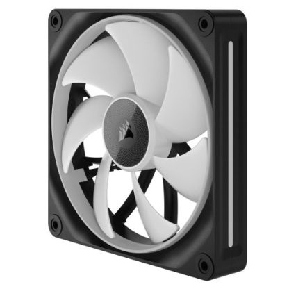 Corsair iCUE LINK LX140 14cm PWM RGB Case Fan, 18 RGB LEDs, Magnetic Dome Bearing, 2000 RPM, Black, Single Fan Expansion Kit