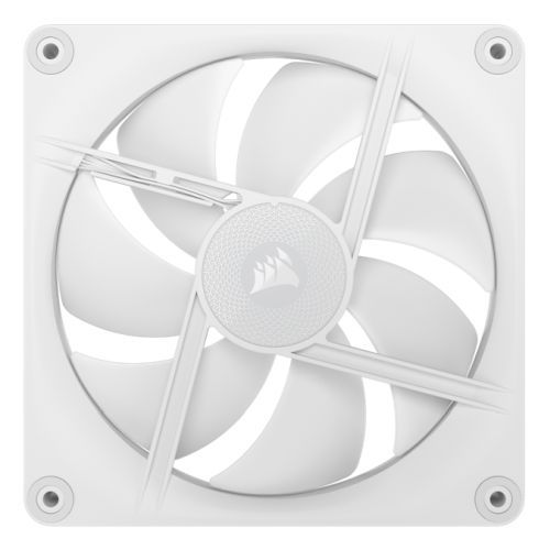 Corsair iCUE LINK LX140-R 14cm PWM Reverse Blade RGB Case Fans (2-Pack), 18 RGB LEDs, Magnetic Dome Bearing, 2000 RPM, iCUE LINK Hub Included, White