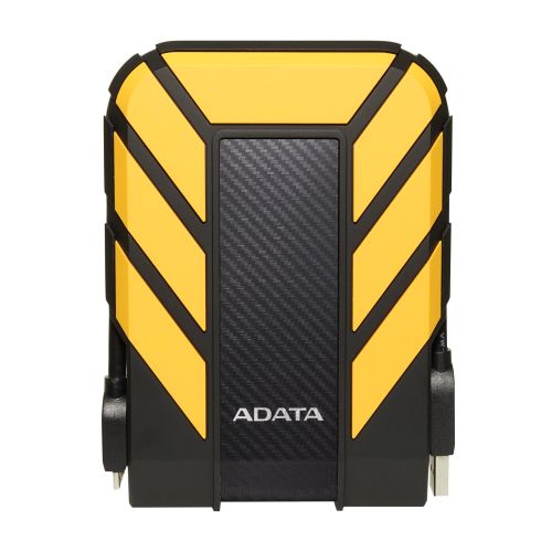 ADATA 2TB HD710 Pro Rugged External Hard Drive, 2.5", USB 3.1, IP68 Water/Dust Proof, Shock Proof, Yellow