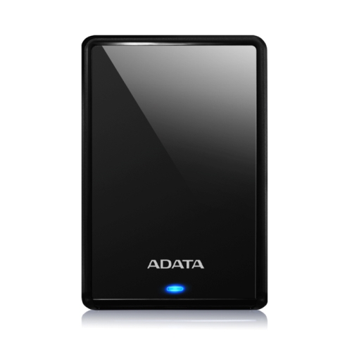 ADATA 1TB HV620S Slim External Hard Drive, 2.5", USB 3.2, 11.5mm Thick, Black