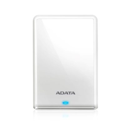 ADATA 1TB HV620S Slim External Hard Drive, 2.5", USB 3.2, 11.5mm Thick, White