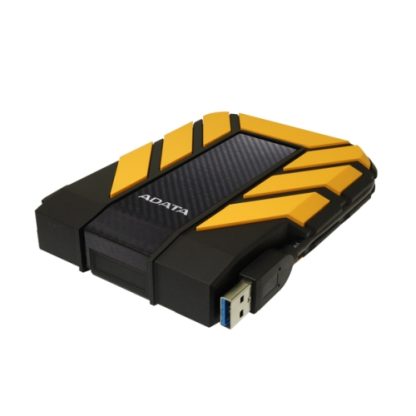 ADATA 2TB HD710 Pro Rugged External Hard Drive, 2.5", USB 3.1, IP68 Water/Dust Proof, Shock Proof, Yellow