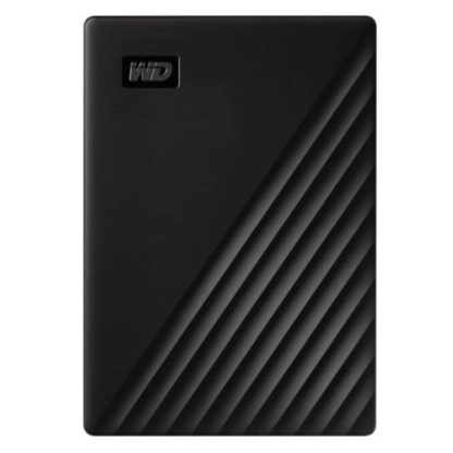 WD 2TB My Passport External Hard Drive, 2.5", USB 3.2 Gen1, Hardware Encryption, Backup Software, Black