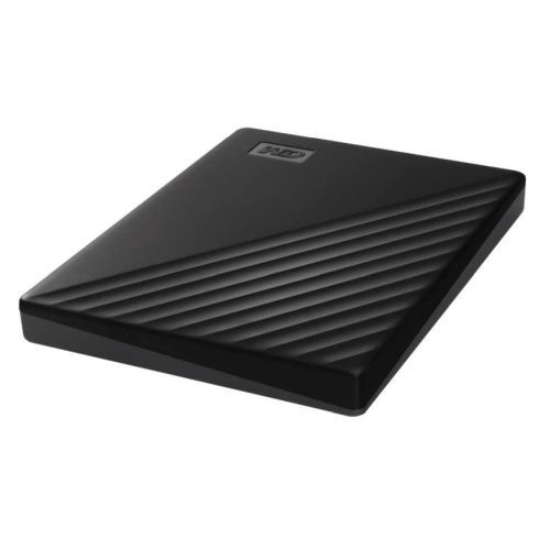 WD 2TB My Passport External Hard Drive, 2.5", USB 3.2 Gen1, Hardware Encryption, Backup Software, Black