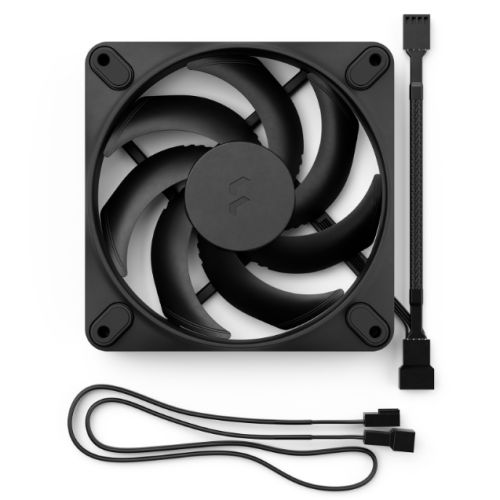 Fractal Design Momentum 12 12cm PWM Case Fan, FDB Bearing, 350-2200 RPM, Black