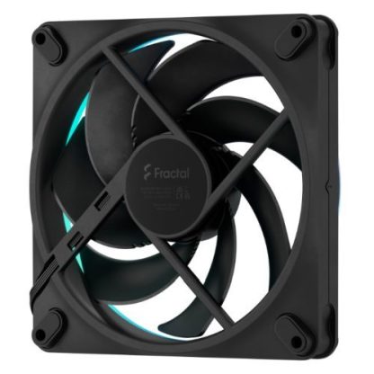 Fractal Design Momentum 14 ARGB 14cm PWM Case Fans (3-Pack), 20 LEDs, FDB Bearing, 350-1800RPM, 8-pin Connector, Black