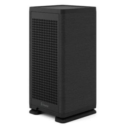 Fractal Design Mood (Black) SFF Case, Mini ITX, Requires SFX-SFX-L PSU, 1 Fan, PCIe 4.0 Riser Card, USB-C, 325mm GPU & 280mm Radiator Support