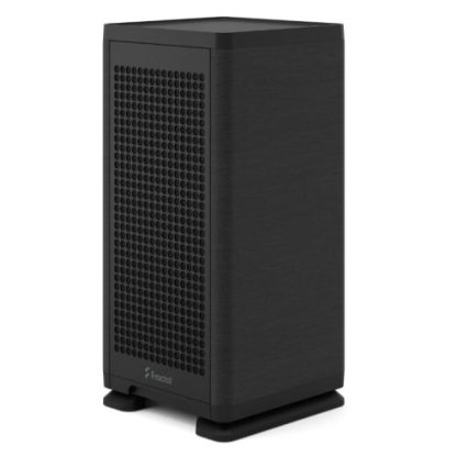 Fractal Design Mood (Black) SFF Case, Mini ITX, Requires SFX-SFX-L PSU, 1 Fan, PCIe 4.0 Riser Card, USB-C, 325mm GPU & 280mm Radiator Support