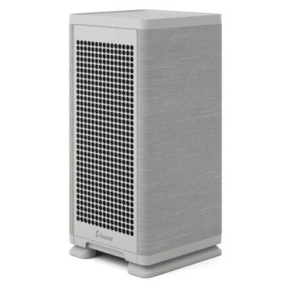 Fractal Design Mood (Light Grey) SFF Case, Mini ITX, Requires SFX SFX-L PSU, 1 Fan, PCIe 4.0 Riser Card, USB-C, 325mm GPU & 280mm Radiator Support