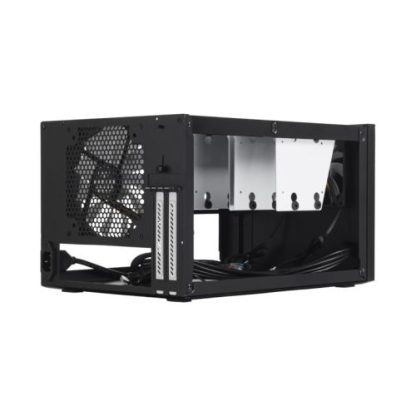 Fractal Design Node 304 (Black) Compact Cube Case, Mini ITX, ATX PSU & 310mm GPU Support, Modular Interior, 3 Fans, Fan Controller