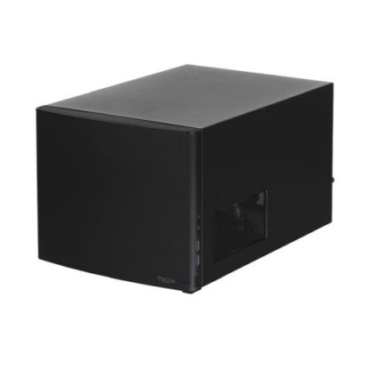 Fractal Design Node 304 (Black) Compact Cube Case, Mini ITX, ATX PSU & 310mm GPU Support, Modular Interior, 3 Fans, Fan Controller