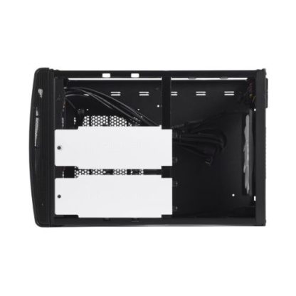 Fractal Design Node 304 (Black) Compact Cube Case, Mini ITX, ATX PSU & 310mm GPU Support, Modular Interior, 3 Fans, Fan Controller