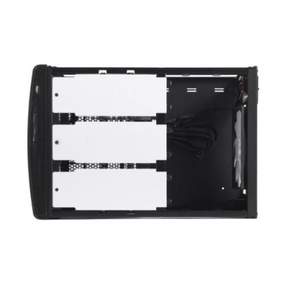 Fractal Design Node 304 (Black) Compact Cube Case, Mini ITX, ATX PSU & 310mm GPU Support, Modular Interior, 3 Fans, Fan Controller