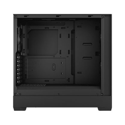 Fractal Design Pop Air (Black TG) Gaming Case w Clear Glass Window, ATX, Hexagonal Mesh Front, 3 Fans