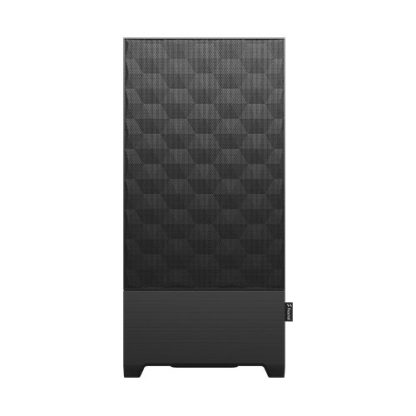 Fractal Design Pop Air (Black TG) Gaming Case w Clear Glass Window, ATX, Hexagonal Mesh Front, 3 Fans