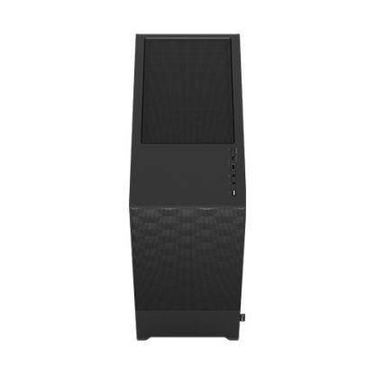 Fractal Design Pop Air (Black TG) Gaming Case w Clear Glass Window, ATX, Hexagonal Mesh Front, 3 Fans